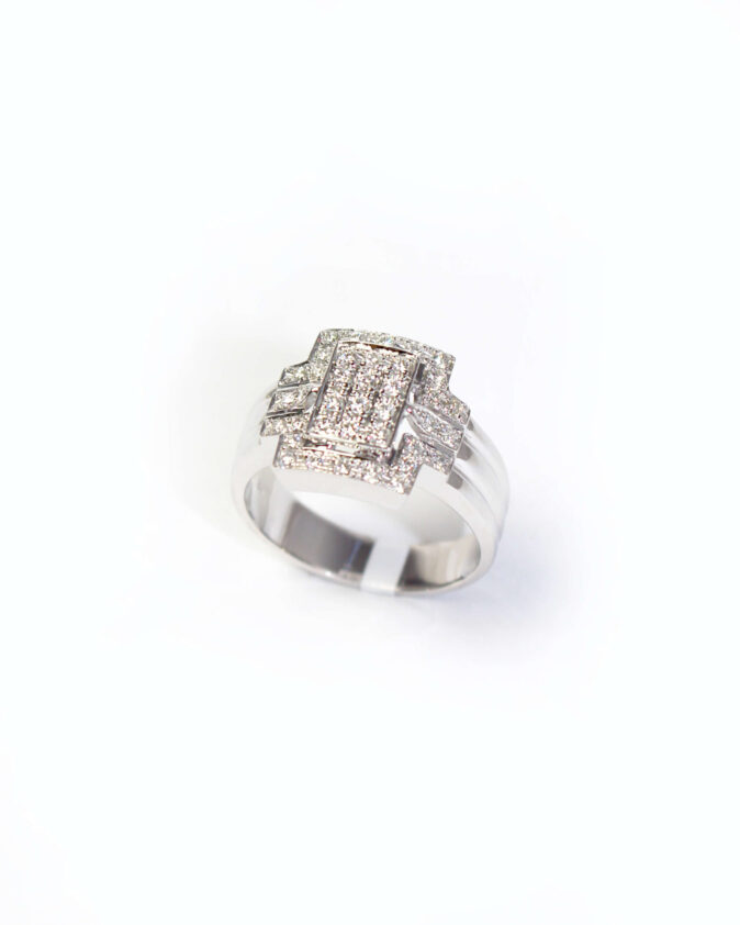 Art Deco Diamond Dress Ring
