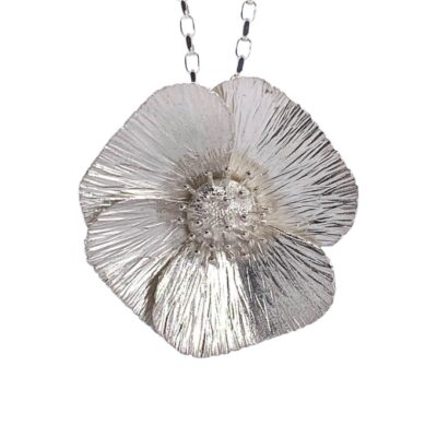 Stunning Large Poppy Pendant