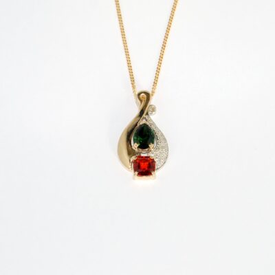 Exclusive Multi-stone Pendant