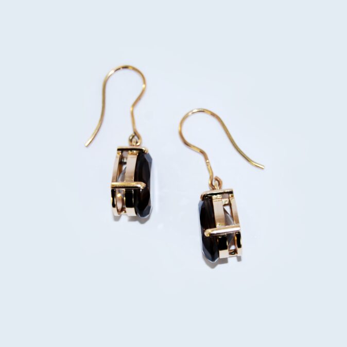 Smokey Quartz Earrings - Image 2
