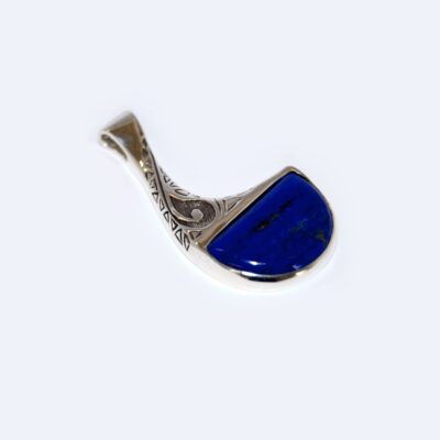 Lapis Silver Pendant