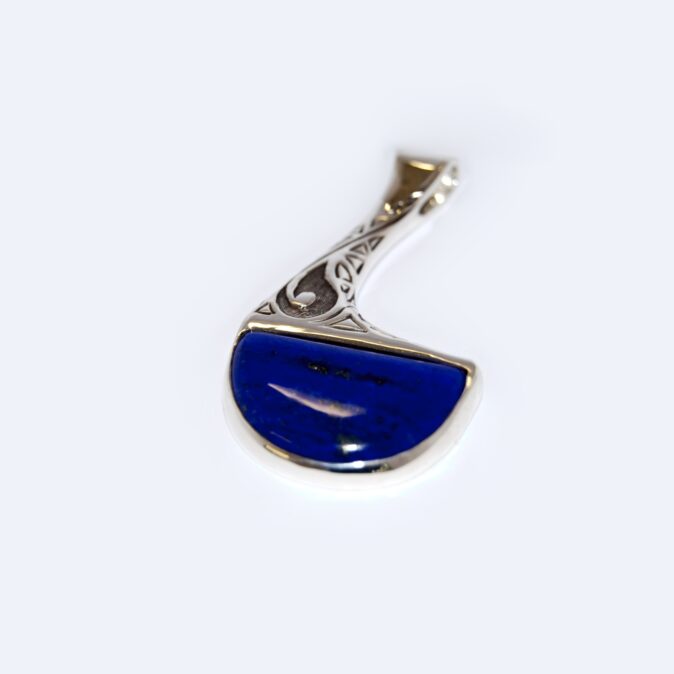 Lapis Silver Pendant - Image 2